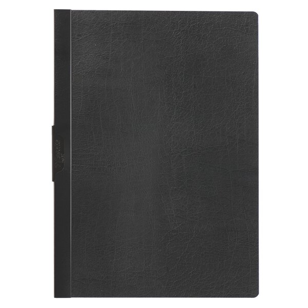 Chemise de présentation souple esselte à clip noire - lot de 25