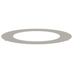 vidaXL Anneaux d'arbre plats 5 Pièces Marron Ø30 / 60 cm