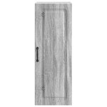 vidaXL Armoire Murale 33 x 34 5 x 90 cm Bois d'ingénierie Sonoma gris