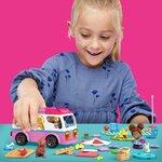 Mega construx barbie - aventure en camping-car - jeu de construction - des 5 ans