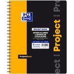 Cahier Etudiant PROJECTBOOK 200 p seyès 23 3x29 8cm 90g coloris aléatoire OXFORD