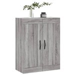 vidaXL Armoire murale sonoma gris 69 5x34x90 cm bois d'ingénierie