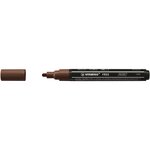 Marqueur pointe moyenne FREE acrylic T300 marron STABILO