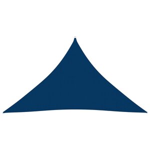 vidaXL Voile de parasol Tissu Oxford triangulaire 4x4x5 8 m Bleu