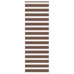 vidaXL Store zèbre marron 70x230 cm largeur du tissu 65 9 cm polyester