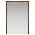 vidaXL Armoire Miroir de Salle de Bain Chêne fumé 43 x 16 x 62.5 cm