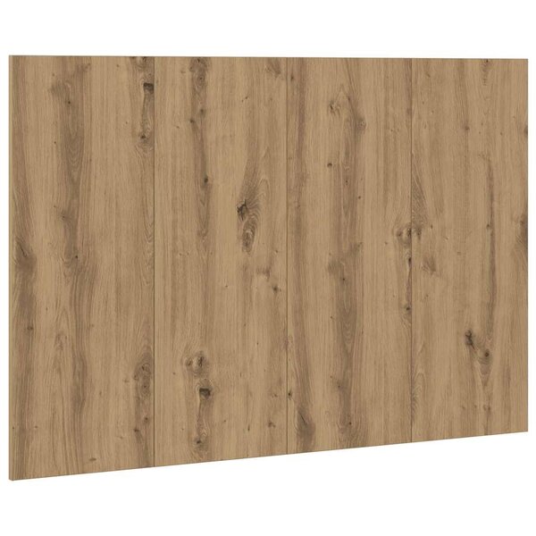 vidaXL Tête de lit chêne artisanal 120x1 5x80 cm bois d'ingénierie