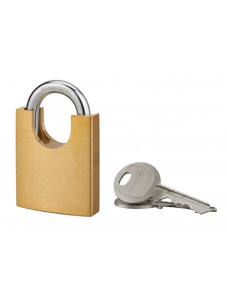 THIRARD - Cadenas Shoulder à clé  laiton  extérieur  50mm  2 clés - THIRARD
