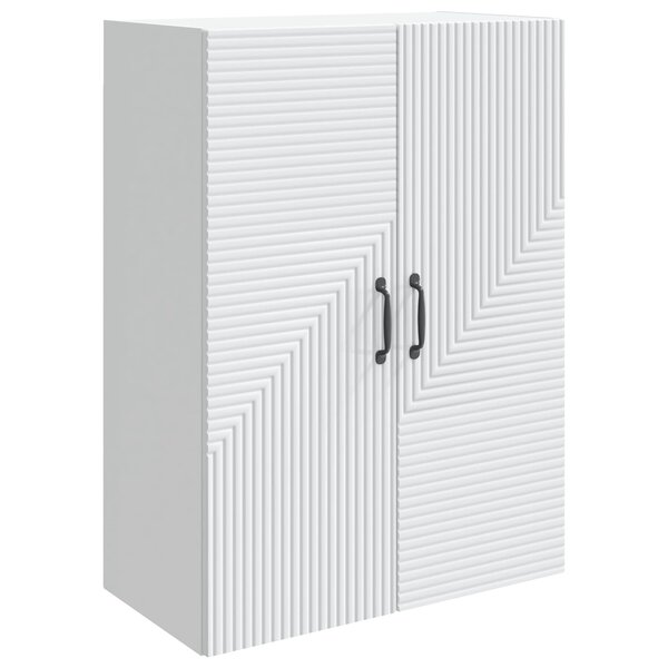 vidaXL Armoire Murale Blanc 66 x 34 5 x 90 cm Bois d'ingénierie