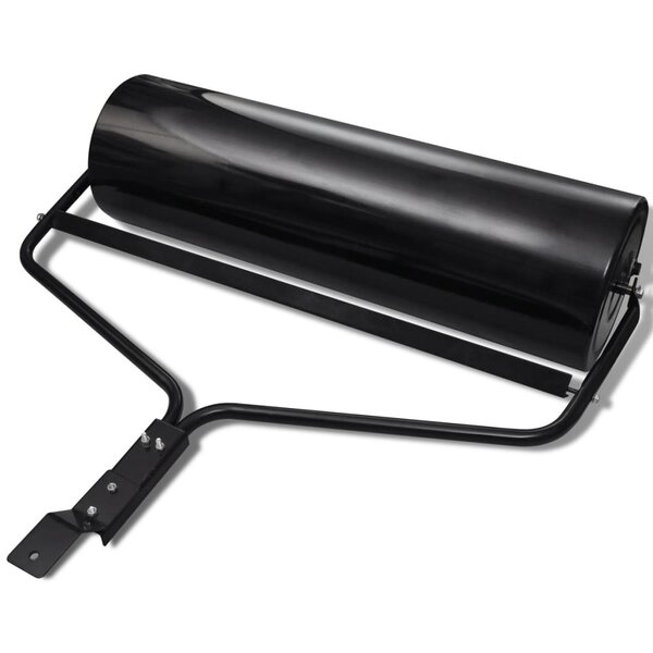 Rouleau à gazon de jardin Noir 68 L