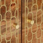 vidaXL Table basse 80x50x40 cm bois de manguier massif