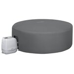 Bestway Housse PVC et POM Gris