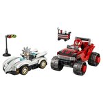 77118 La voiture de Silver contre le Monster Truck de Knuckles ® Sonic