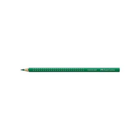 Crayon de couleur COLOUR GRIP mine 3 mm Vert émeraude FABER-CASTELL
