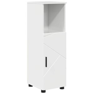 vidaXL Cabinet de salle de bain Blanc brillant 30 x 35 x 95 cm