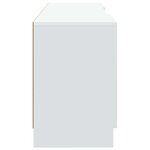 vidaXL Meuble TV Blanc 150 x 31 x 47 cm Bois d'ingénierie