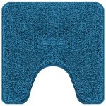 vidaXL Ensemble de tapis de bain antidérapants 3 Pièces Bleu PP