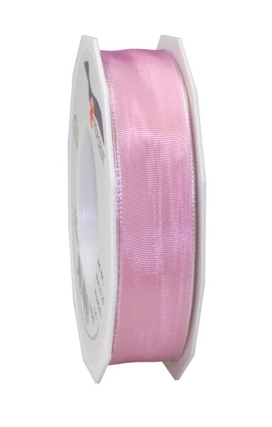 Ruban de soie acetat laitonné lyon 25-m-rouleau 25 mm orchidée