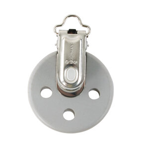 Clip en bois FSC 100  37mm ø  gris clair  1 pce.