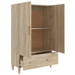 vidaXL Buffet haut Chêne sonoma 70x31x115 cm Bois d'ingénierie