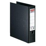 Classeur à levier maX.file Protect Plus Polypro Int / Ext Dos de 80 mm Noir HERLITZ