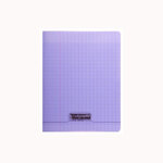 Cahier piqué POLYPRO 21x29 7 cm 96p séyès 90g Violet CALLIGRAPHE