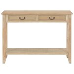 vidaXL Table console 110x35x80 cm Bois
