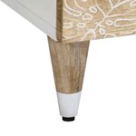 vidaXL Table de chevet 50x33x60 cm bois de manguier massif