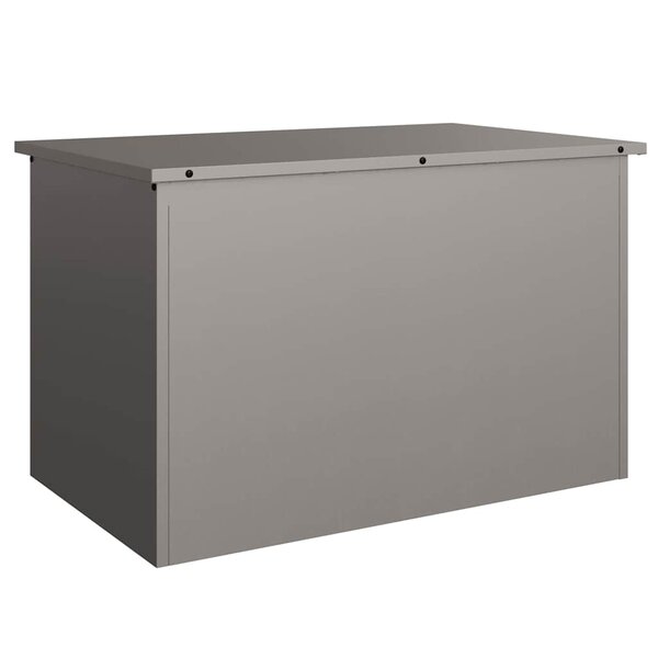 vidaXL Boîte de Rangement Extérieure Marron 80 x 50.5 x 50 cm