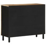 vidaXL Buffet 90x33 5x75 cm bois de manguier brut massif