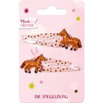 Coppenrath Verlag 17613 - Lot de 2 Barrettes à cheveux avec motif de cheval