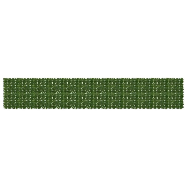 vidaXL Écran de balcon avec feuilles Vert 600 x 100 cm