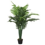 vidaXL Palmier artificiel 18 feuilles 80 cm vert