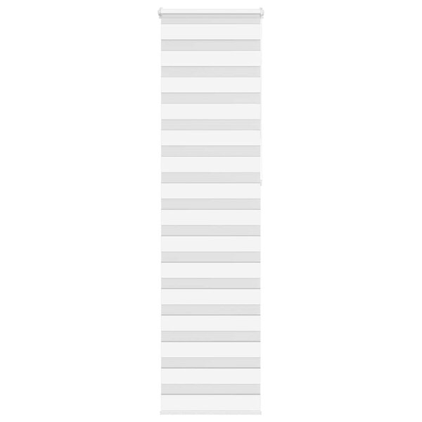 vidaXL Store zèbre blanc 60x230 cm largeur du tissu 55 9 cm polyester