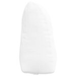 vidaXL Coussin de Dos Blanc 45 x 24 x 50 cm tissu