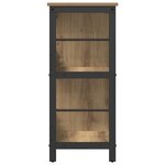vidaXL Étagère Chêne artisanal 102 x 32 x 72 5 cm Bois d'ingénierie
