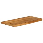 vidaXL Dessus de table à bord vivant 80x40x2 5 cm bois massif manguier