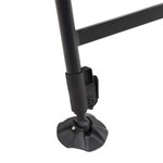 vidaXL Chaise longue de pêche avec pieds à boue réglables pliable vert