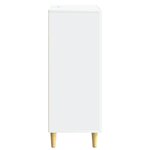 vidaXL Buffet Blanc 66 x 34 5 x 90 cm Bois d'ingénierie