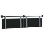 vidaXL Tête de lit suspendue Gris clair Tissu