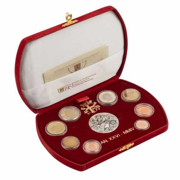 Coffret série euro BE Vatican 2004
