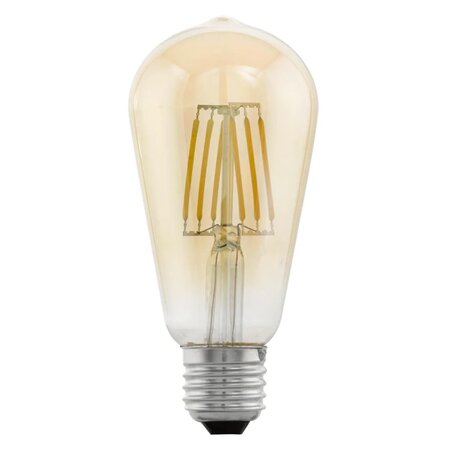 Ampoule led style vintage e27 st64 eglo amber 11521