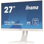 Iiyama prolite xub2792qsu-w1 led display 68 6 cm (27") 2560 x 1440 pixels quad hd blanc