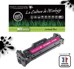 312X / CF380X - MAGENTA - Grande capacité
