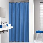 Sealskin rideau de douche madeira 120x200 cm bleu