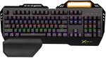 Clavier Gamer mécanique (Outemu Red Switch) Delux Game Titan KM11 RGB (Noir)