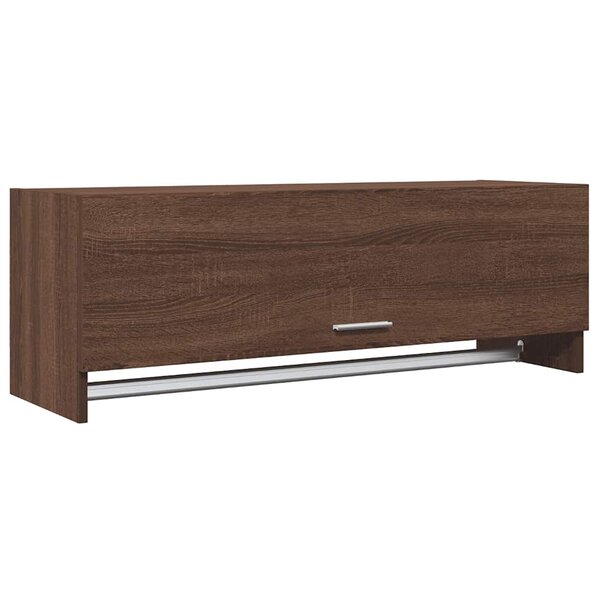 vidaXL Garde-robe Chêne marron 100x32 5x35 cm Bois d'ingénierie