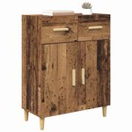 vidaXL Buffet Bois ancien 34 x 69 5 x 89 cm Bois d'ingénierie