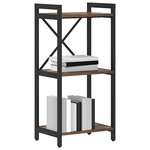 vidaXL Étagère Chêne fumé 40 x 30 x 85 cm Bois d'ingénierie