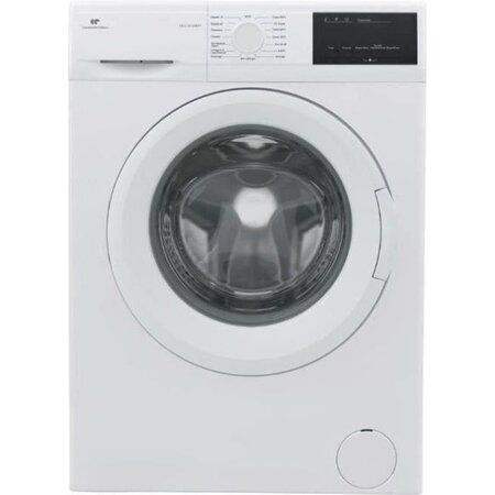 Lave-linge hublot continental edison cell1014iwp1 - 10kg - moteur induction - largeur 59 7 cm - 1400 tours/min - blanc